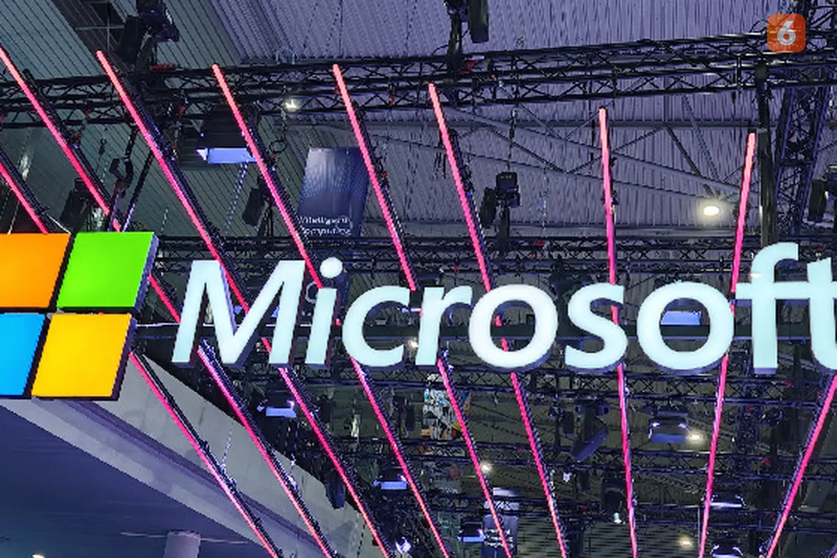 Logo Microsoft. Liputan6.com/Iskandar