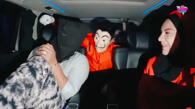 Momen Perayaan Ulang Tahun Ammar Zoni ke-28, Bertema Money Heist. (Sumber: YouTube/Aish TV)