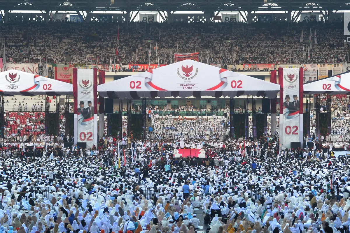 Massa Kampanye Akbar Prabowo - Sandiaga