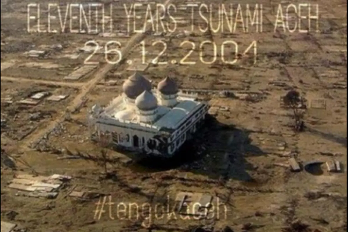 Kenang Tragedi Tsunami Aceh, Netizen Lantunkan Doa Lewat Kicauan