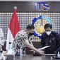 Kerja sama ITS Surabaya dengan BTI Defence menggarap sektor pertahanan. (Dian Kurniawan/Liputan6.com).