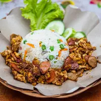 ilustrasi nasi gila/copyright by Ryan Wijaya Tan (Shutterstock)