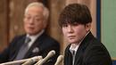 Rina Gonoi (23), mantan perwira SDF Jepang, mengambil bagian dalam konferensi pers di National Press Club di Tokyo, Senin (30/1/2023). Sebelumnya, mantan perwira Pasukan Bela Diri Darat Rina Gonoi mengatakan dia dilecehkan secara seksual di sebuah unit di Prefektur Fukushima, di mana dia berada sampai Juni 2022. (Richard A. Brooks / AFP)
