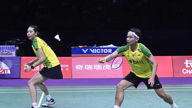 Rinov Rivaldy/Gloria Emanuelle Widjaja - Piala Sudirman 2023 - Bulu Tangkis