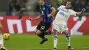 I Nerazzurri mengalahkan sang tamu yang merupakan tim promosi di San Siro dengan skor 2-0. (AP Photo/Luca Bruno)