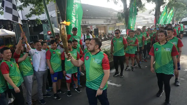 Kirab Api Cinta Jokowi