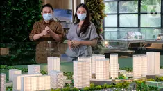 Assistant VP Kota Podomoro Zaldy Wihardja menjelaskan pentingnya investasi properti bagi kaum milenial pada acara Kota Podomoro Customer Virtual Gathering, Sabtu (23/1/2021). Kota Podomoro Tenjo dirancang sebagai kota mandiri. (Liputan6.com/HO/Ading)