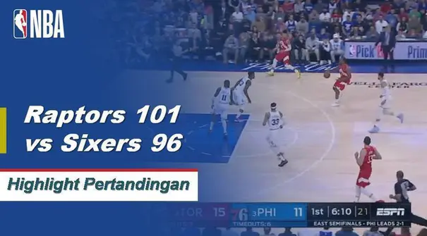 Kawhi Leonard menambah 39 poin dan 14 rebound saat Toronto mengalahkan Philadelphia untuk seri 2-2.