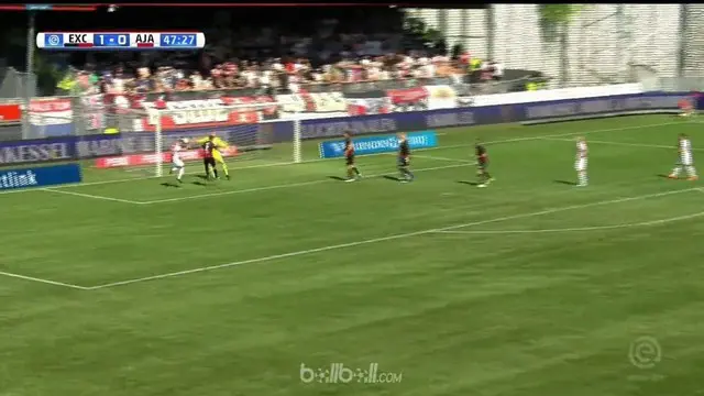 Anak Patrick Kluivert, Justin, tampil gemilang ketika memimpin Ajax Amsterdam membalikkan keadaan saat hadapi Excelsior. This video is presented by Ballball.