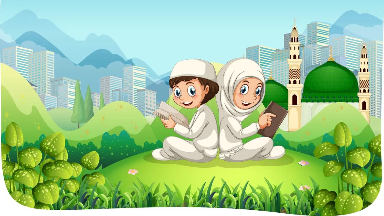 Ilustrasi santri
