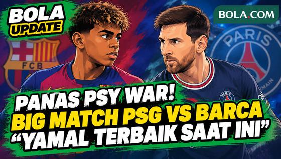 Panas! Psywar Jelang Big Match PSG Vs Barca Singgung Messi: Lamine Yamal Pemain Terbaik Saat ini
