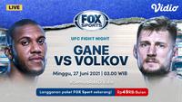 Live Streaming UFC Fight di FOX Sports Eksklusif Melalui Vidio Minggu 27 Juni 2021. (Sumber : dok. vidio.com)