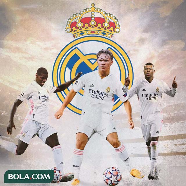 Real Madrid - Paul Pogba, Erling Haaland, Kylian Mbappe