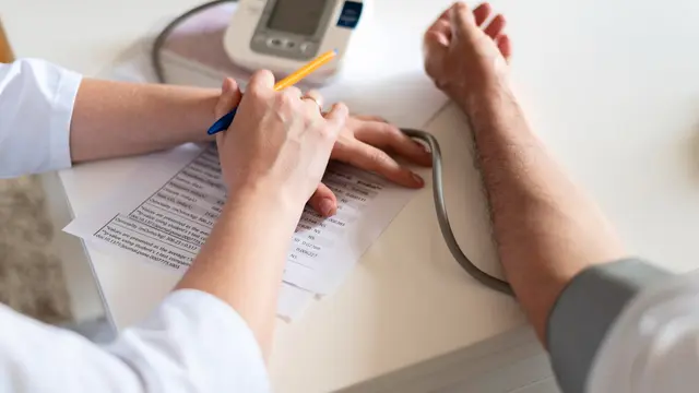 Ilustrasi tes kolesterol