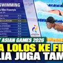 Highlight Nadia Aisha Lolos Final 50m Gaya Bebas, Adelia Chantika Tampil di Asian Games 2026
