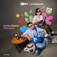 Kolaborasi ini dirancang untuk mengingatkan kita pada hal sederhana yang sering terlupa: merayakan diri sendiri, mengekspresikan perasaan dengan jujur, dan menemukan kebahagiaan dalam momen kecil termasuk dalam satu cangkir minuman favorit. [Dok/Starbucks]