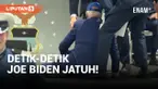 Malu! Joe Biden Jatuh saat Bagikan Ijazah Akademi AU AS