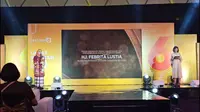 Ketua Dekranasda Provinsi Sumsel Terima Anugerah Tokoh Inspiratif di Festival6/Stella Maris.
