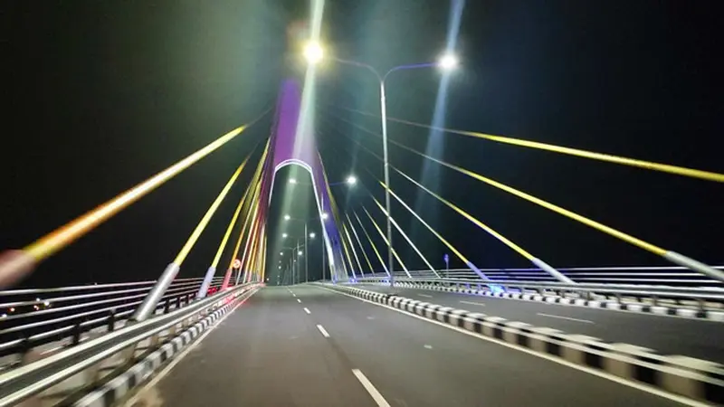 Salah satu jembatan di Provinsi Riau.