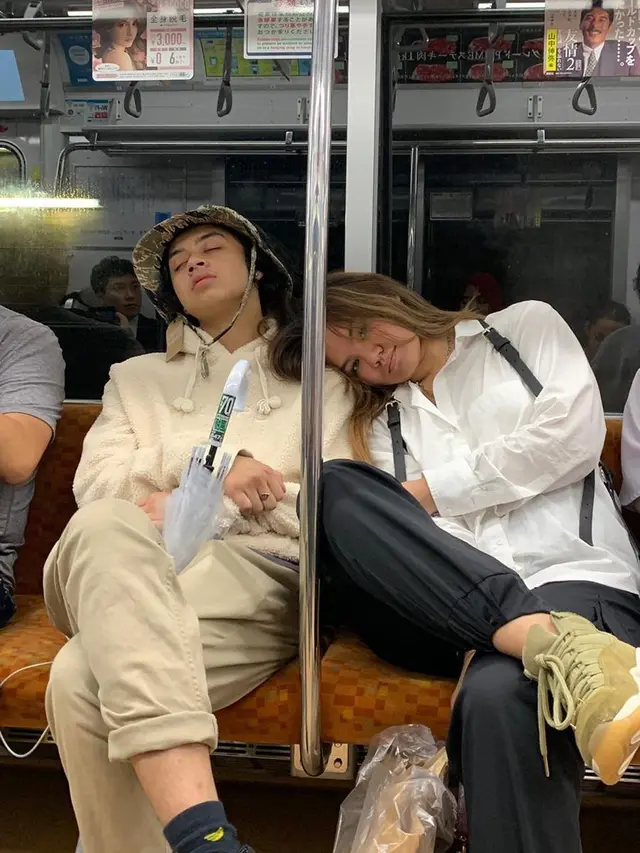 Potret Kenangan Mesra Bastian Steel dan Shafa Harris. (Sumber: Instagram/bastiansteel)