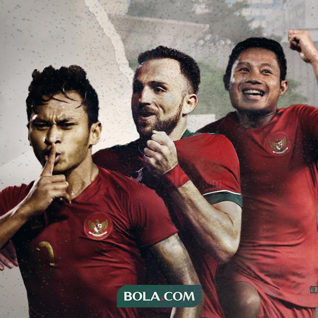 Osvaldo Haay, Ilija Spasojevic dan Evan Dimas