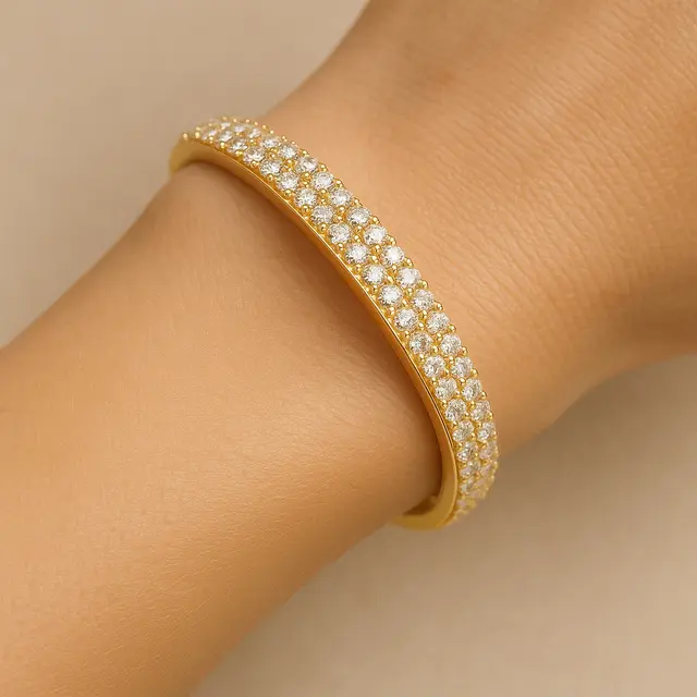 Model Gelang Emas 24 Karat 5 Gram yang Banyak Dicari Ibu-Ibu Elegan