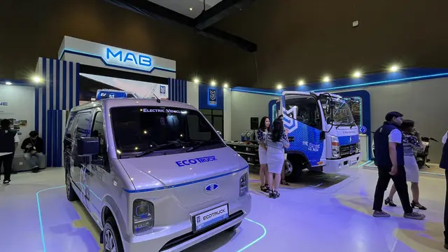 Ecotruck Blindvan dan Truk Listrik MAB di PEVS 2026