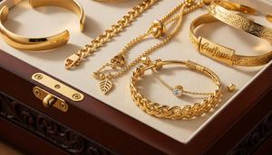 Model Gelang Emas 24 Karat 3 Gram 2025. Foto: Gemini