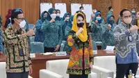 Ketua Tim Penggerak (TP) PKK Jatim Arumi Bachsin (Dian Kurniawan/Liputan6.com).