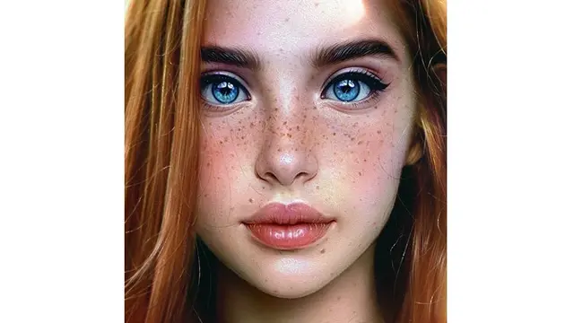 7 Ilustrasi Digital Wanita Ini Mirip Manusia Asli, Bikin Takjub