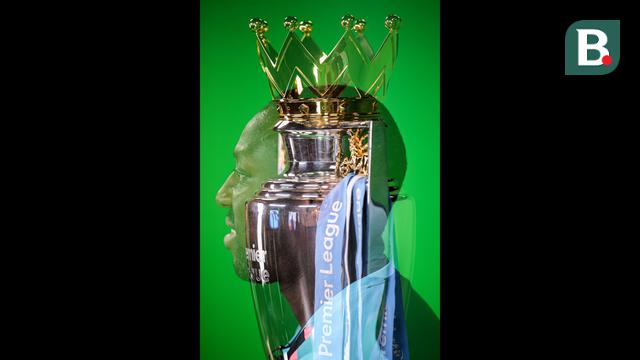 Foto: Momen Legenda Man City Shaun Wright-Phillips Sambangi SCTV Tower, Bawa Trofi Liga Inggris