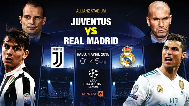 Prediksi Juventus Vs Real Madrid