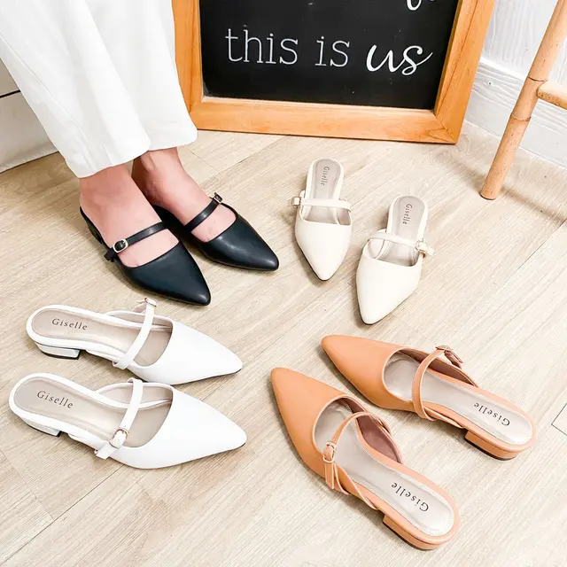 Perempuan bernama Linda memulai bisnis sepatu bersama sang ayah yang diberi nama Giselle Colls.