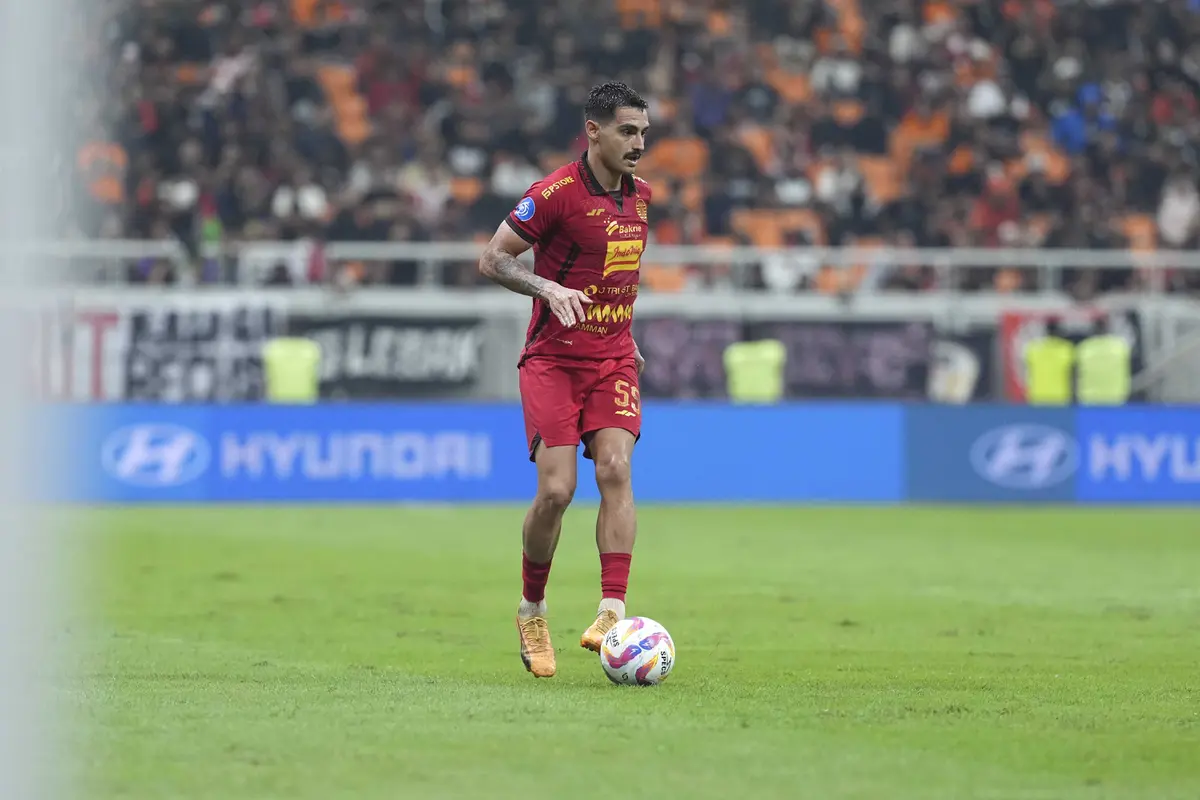 Pablo Andrade - Persija Vs Bali United di BRI Liga 1 2024/2025