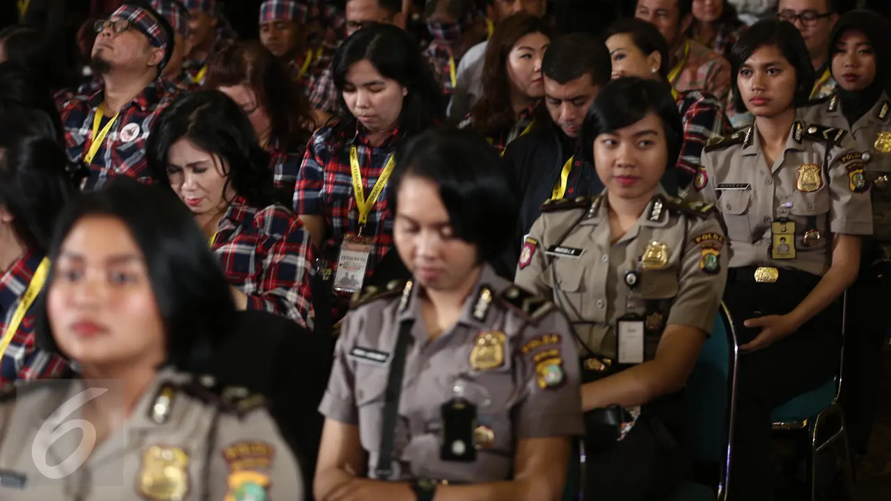 Deretan Polwan Cantik di Debat Pilkada DKI Ketiga