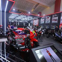 Motor pembalap Honda di ajang MotoGP 2026: Joan Mir. PT Astra Honda Motor jadi salah satu sponsor untuk tim Honda HRC Castrol. (Bagaskara Lazuardi/Boal.com)