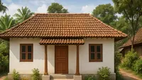 7 Model Rumah Tembok Sederhana tapi Indah di Kampung, Ini Desainnya yang Berkelas
