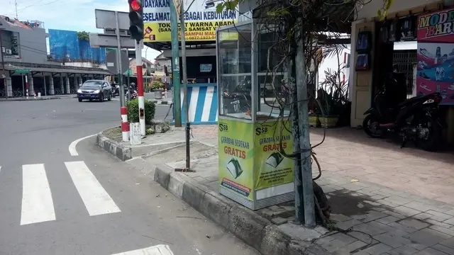 Gerobak Sedekah di Pasar Wates