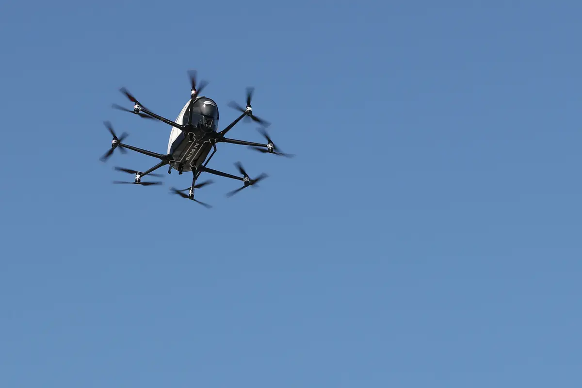 Melihat Demonstrasi Taksi Drone di Seoul
