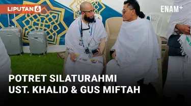 Sempat Tegang Gegara Wayang, Gus Miftah Peluk Ustaz Khalid di Arafah