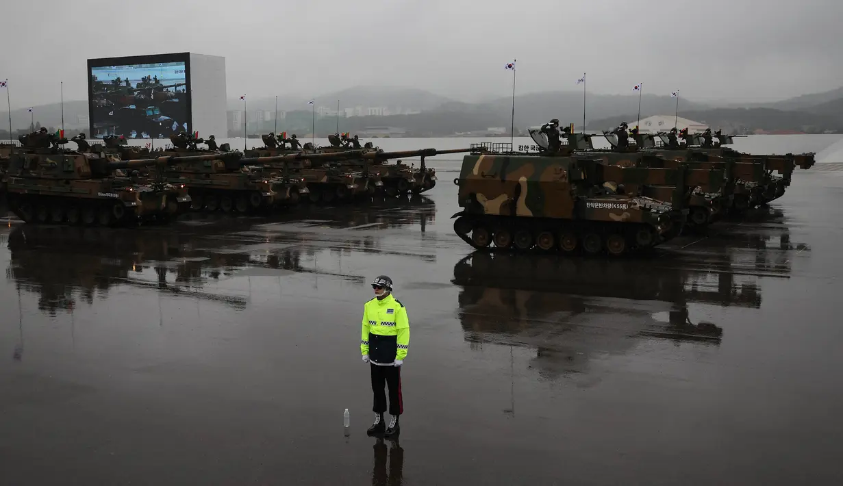 Pertama dalam Satu Dekade Terakhir, Korea Selatan Gelar Parade Militer