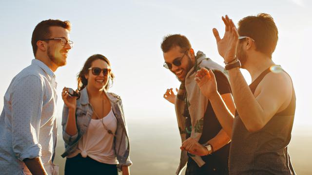 Ilustrasi kelompok, grup, geng