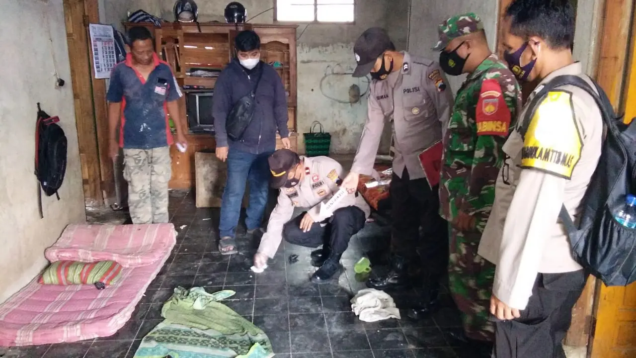 Seorang pria bunuh diri dengan tenggak racun serangga, di Kebumen. (Foto: Liputan6.com/Humas Polres Kebumen)