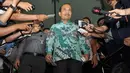 Menteri Andrinof datang untuk menyerahkan Laporan Harta Kekayaan Penyelenggara Negara (LHKPN) ke KPK, Jakarta, Kamis (4/12/2014). (Liputan6.com/Miftahul Hayat)