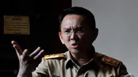 Cita-cita Gerindra dulu jelas Ahok, adalah menciptakan pejabat publik yang siap bekerja dari siang sampai malam, tidak terlibat kasus korupsi dan taat dengan asas-asas konstitusi, Jakarta, Rabu (10/9/2014) (Liputan6.com/Johan Tallo)