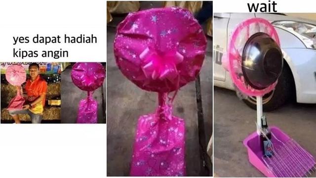 Dikira Kipas Angin dan Motor, 6 Potret Doorprize Ini Isinya Tak Sesuai Ekspektasi