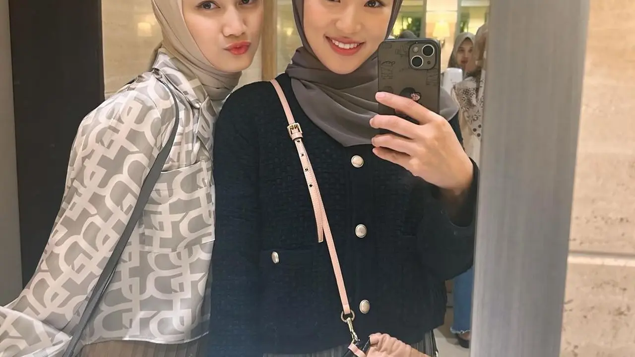 Pesona Haruka Nakagawa dalam Balutan Hijab yang Bikin Pangling saat Hadir di Premiere Film Terbaru Zara Adhisty