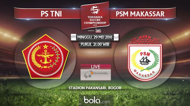 PS TNI Vs PSM Makassar (bola.com/Adreanus Titus)