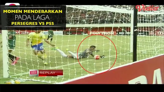 Momen Mendebarkan Persegres Vs PSS di Piala Presiden 2017