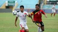 Vietnam mengakhiri turnamen Piala AFF U-19 2016 dengan menempati peringkat ketiga setelah mengalahkan Timor Leste. (aseanfootball.org)
